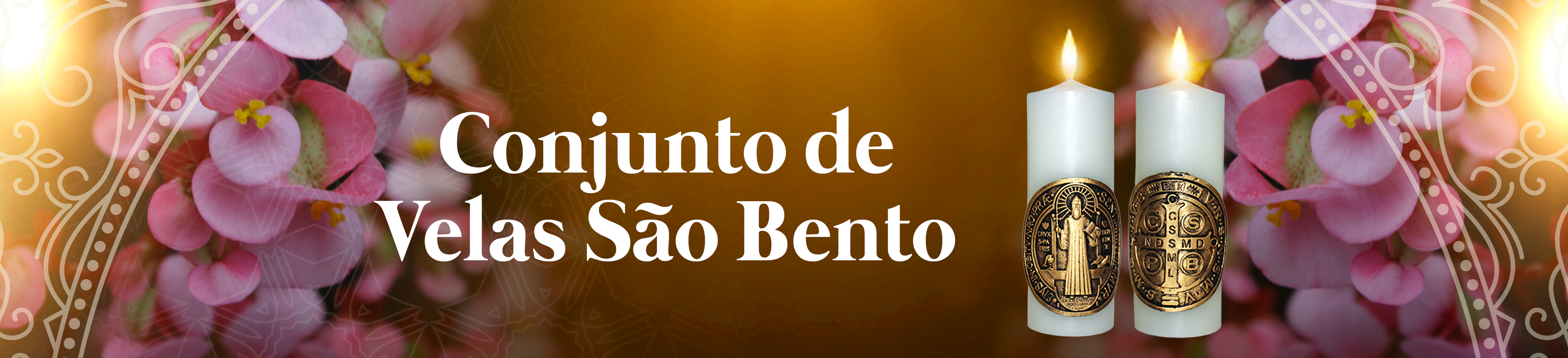 Conjunto de Velas São Bento